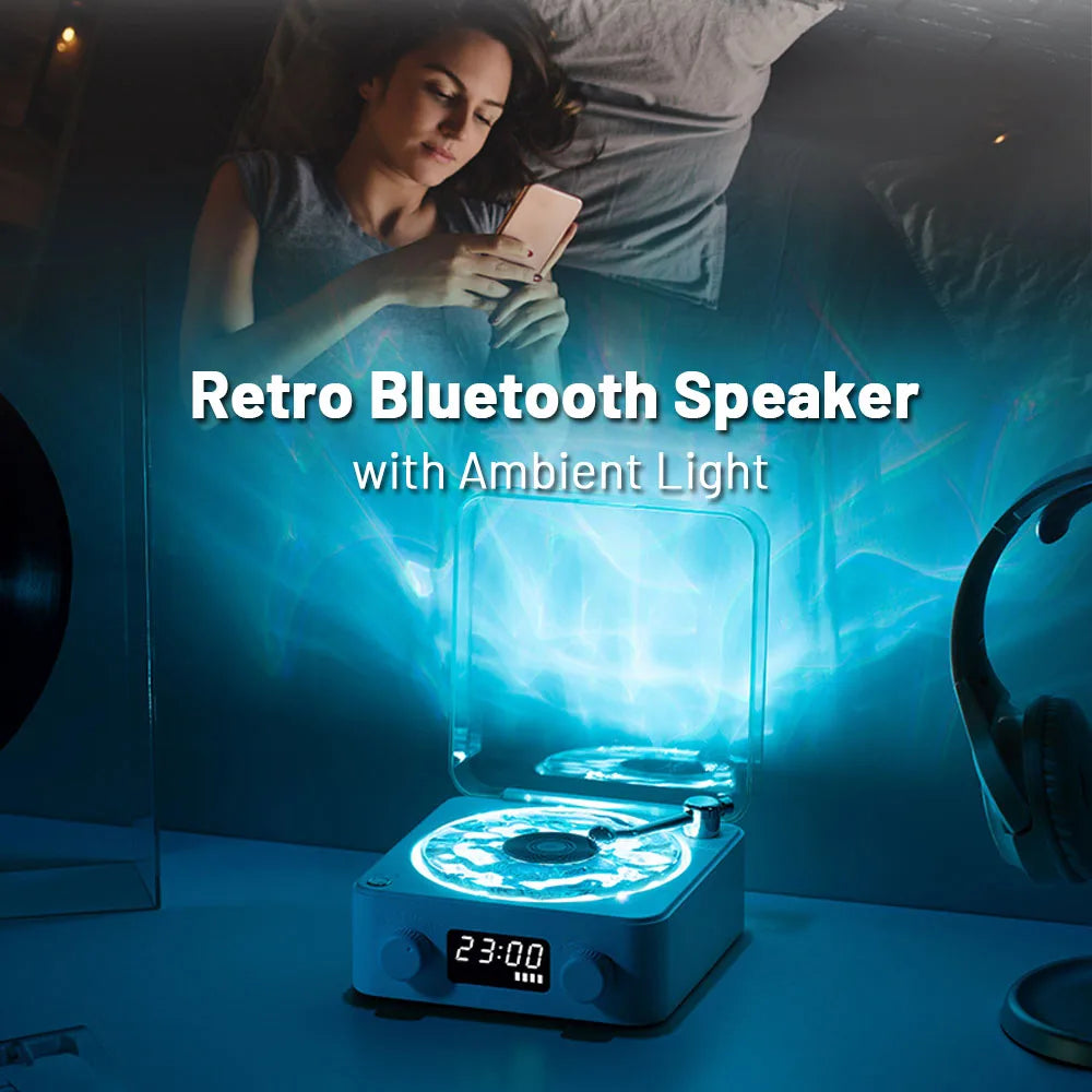 Mini Retro White Noise Bluetooth Speaker 